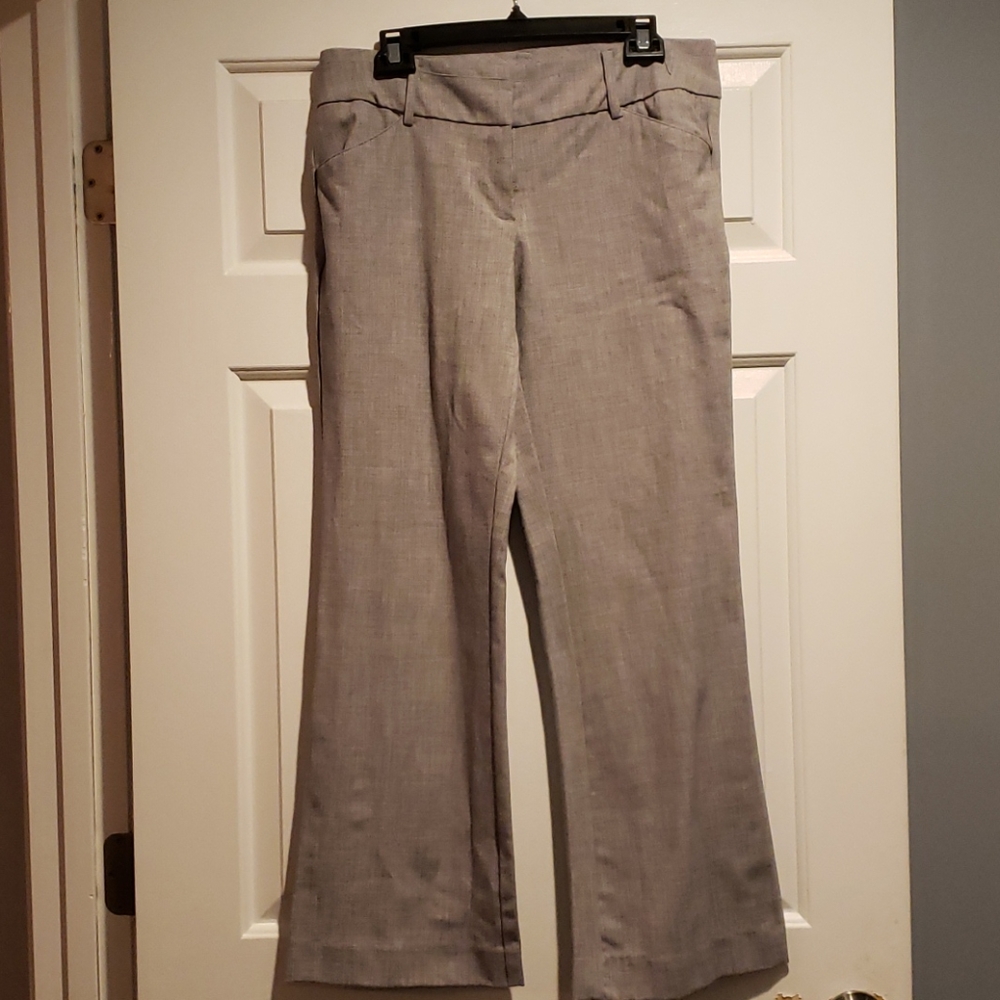 8 Reg Grey Pants, Used in good condition